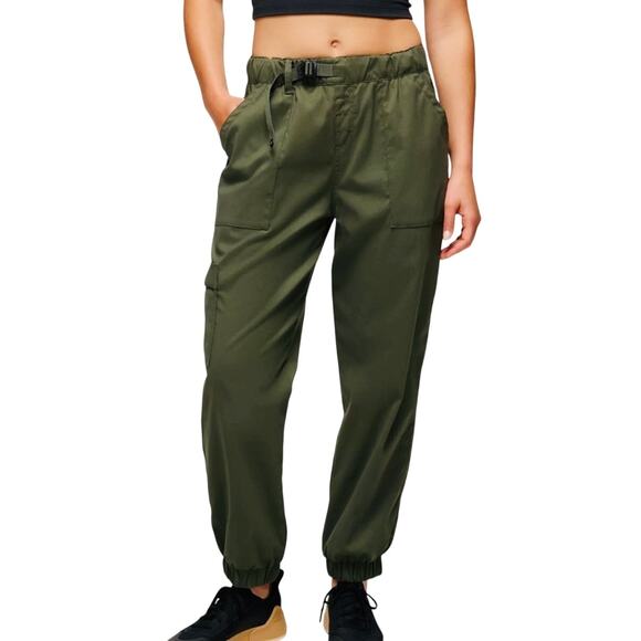 Prana Womens Stretch Zion E-Waist Jogger Pants Size M NWT - Picture 2 of 14